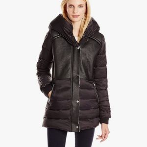 NWOT SAM EDELMAN WINTER COAT WITH COLLAR HOOD